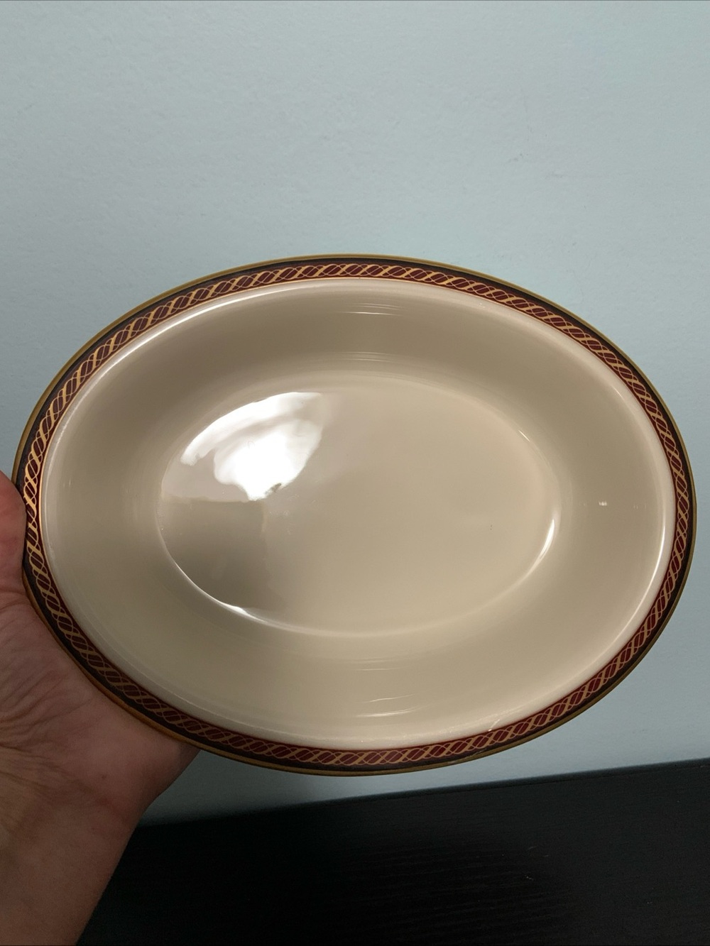 Lenox Oval Serving Dish Monroe Pattern